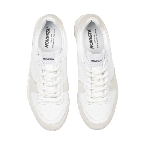 Novesta Marathon Leather All Men's Running Shoes White | 8vIq3aUUmF4