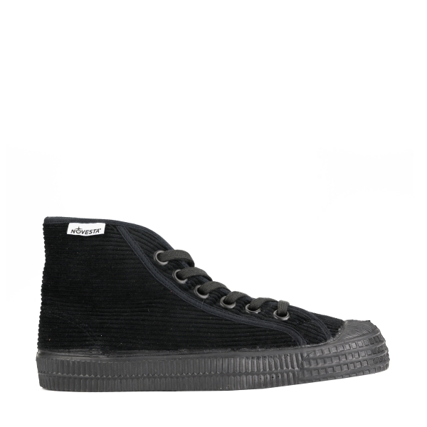 Novesta S.D. Cord Mono Men's Flat Shoes Black | evh8z9mAAWR