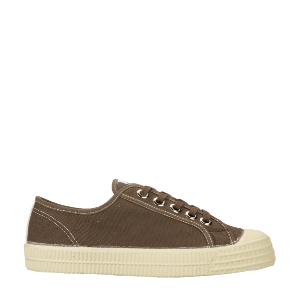 Novesta S.M. 40 99 Bg / 106 Ecru Men's Flat Shoes Dark Brown | jZvOevlWrnv
