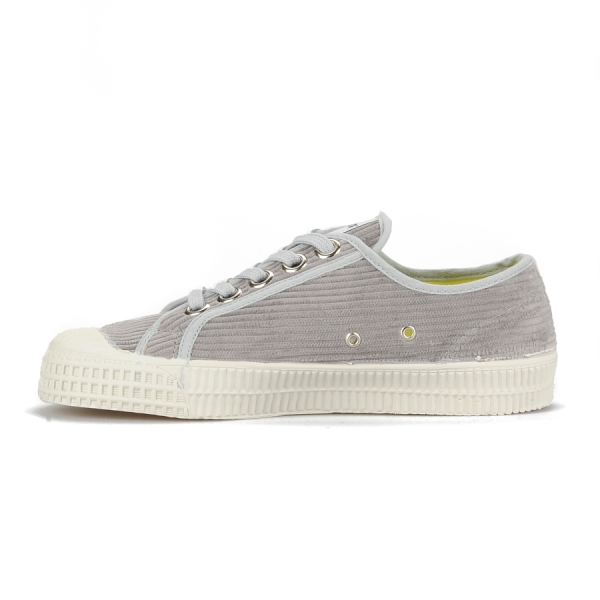 Novesta Star Master Corduroy Women's Flat Shoes Grey | ebpCAaICn9J