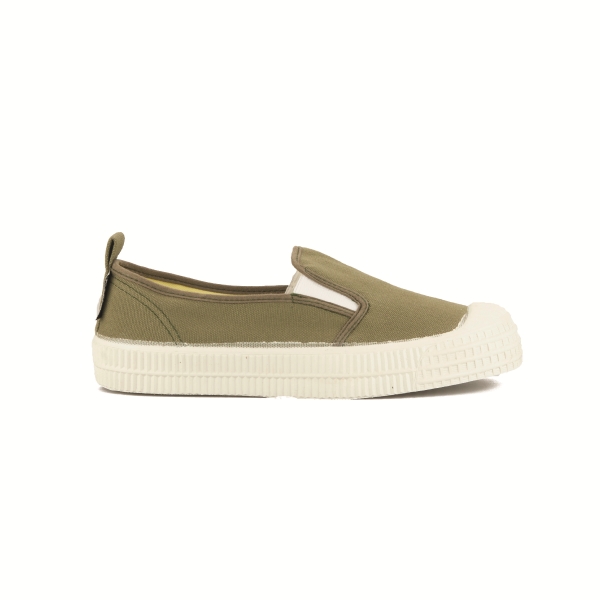 Novesta Star Slip on Kid 42 Military Kids' Sneakers Green | DTtobqoPtzG